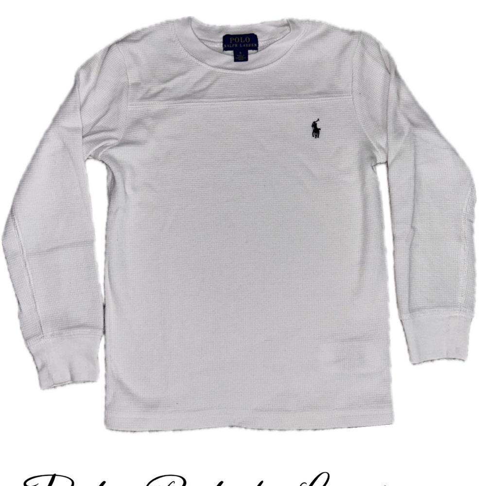 Boys size 5 Polo Ralph Lauren Waffle Long Sleeve.